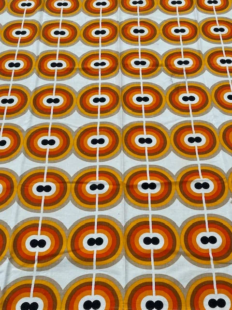 1970s  Curtain/ Fabric  #F569