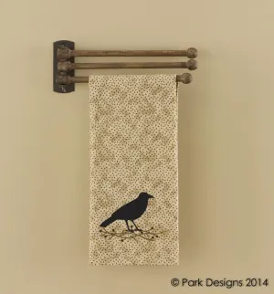 3 Prong Wood Towel Rack Park Designs