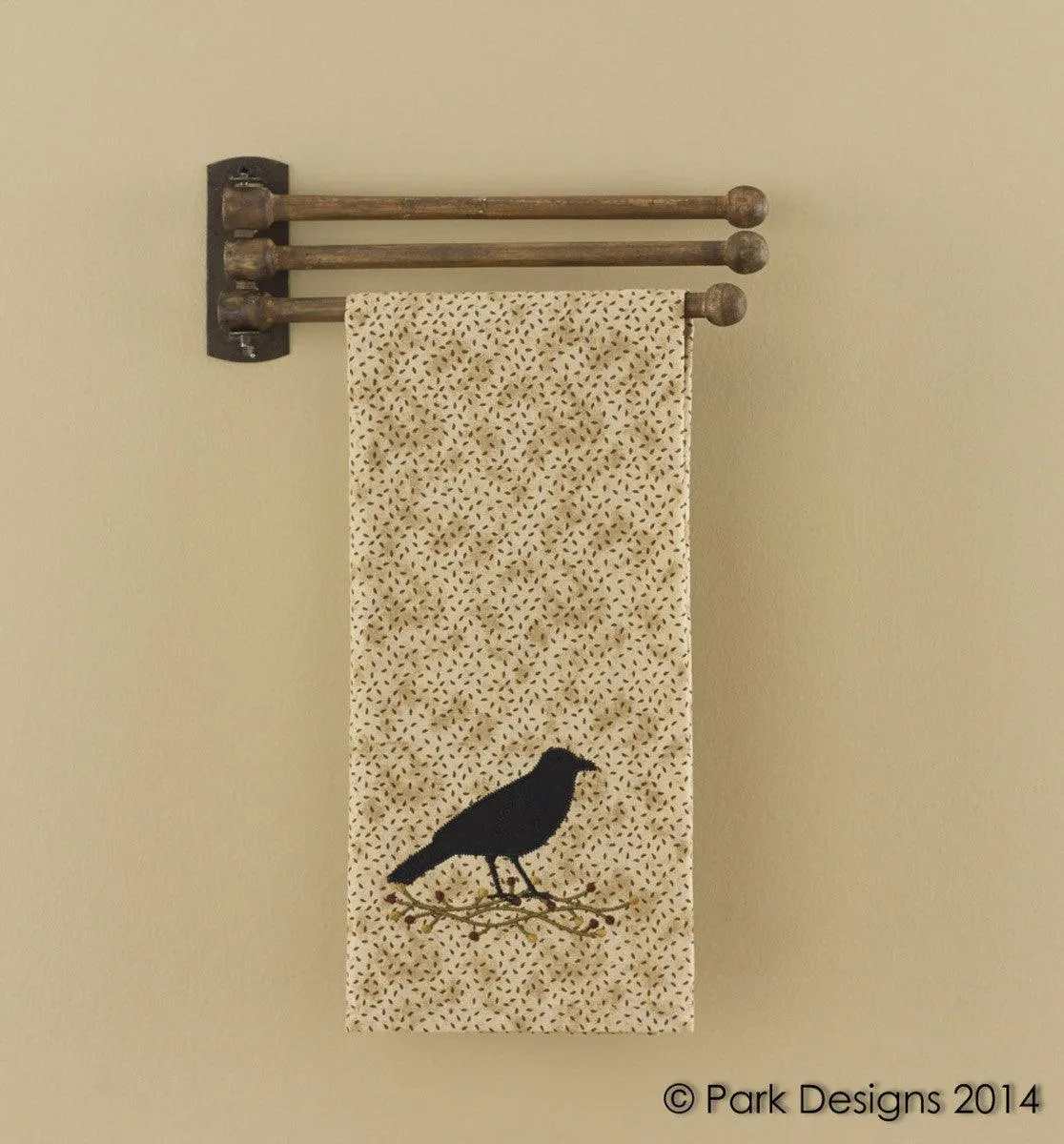 3 Prong Wood Towel Rack Park Designs