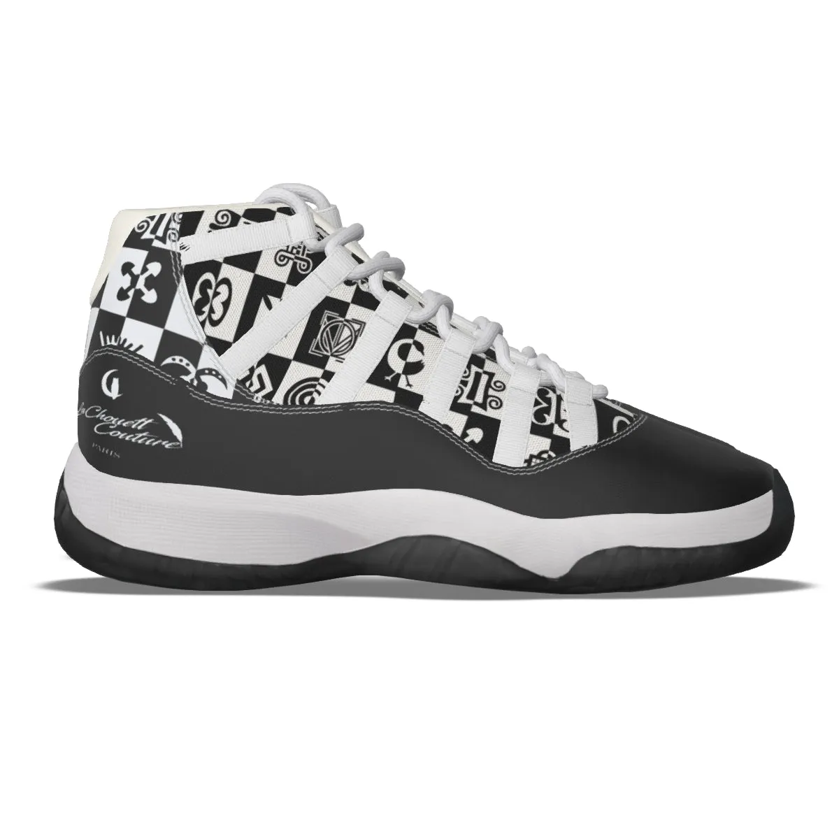 ADINKRA Men's High Top Basketball Shoes
