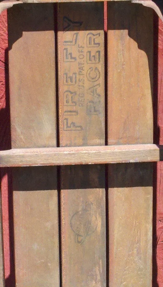 Antique Firefly Racer Sled