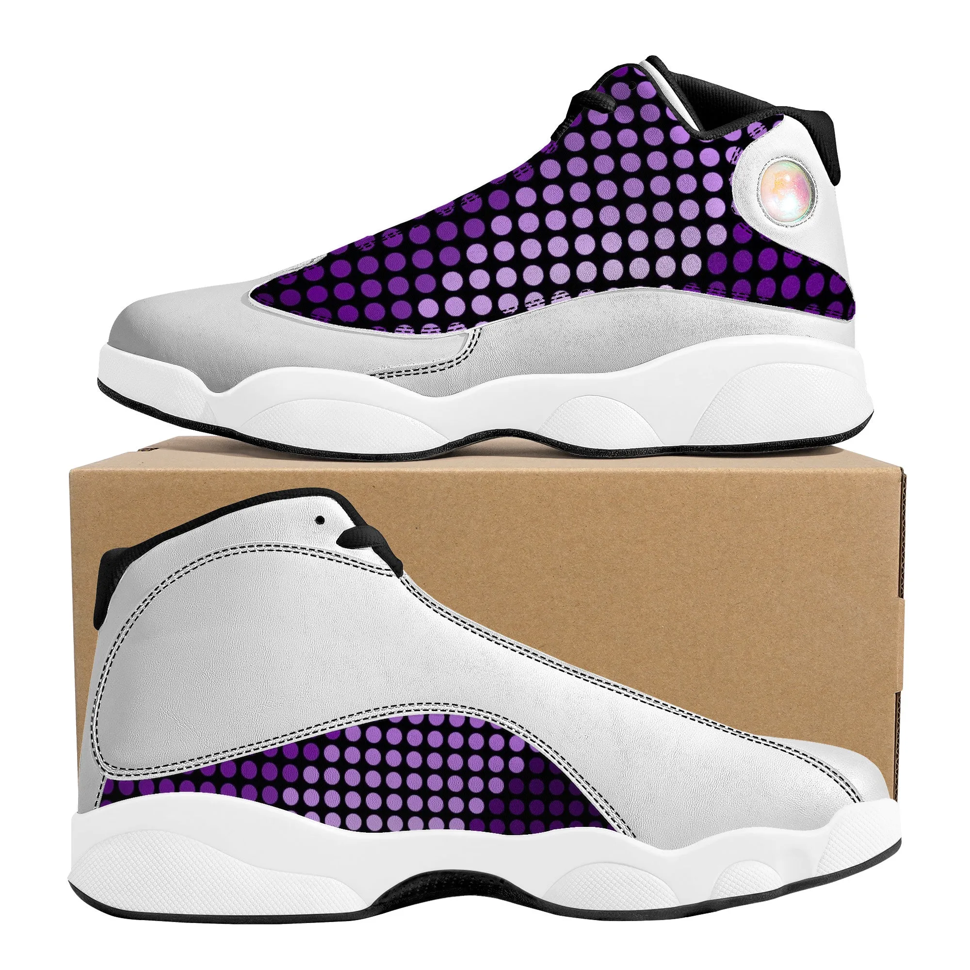 Basketball Shoes - Purple