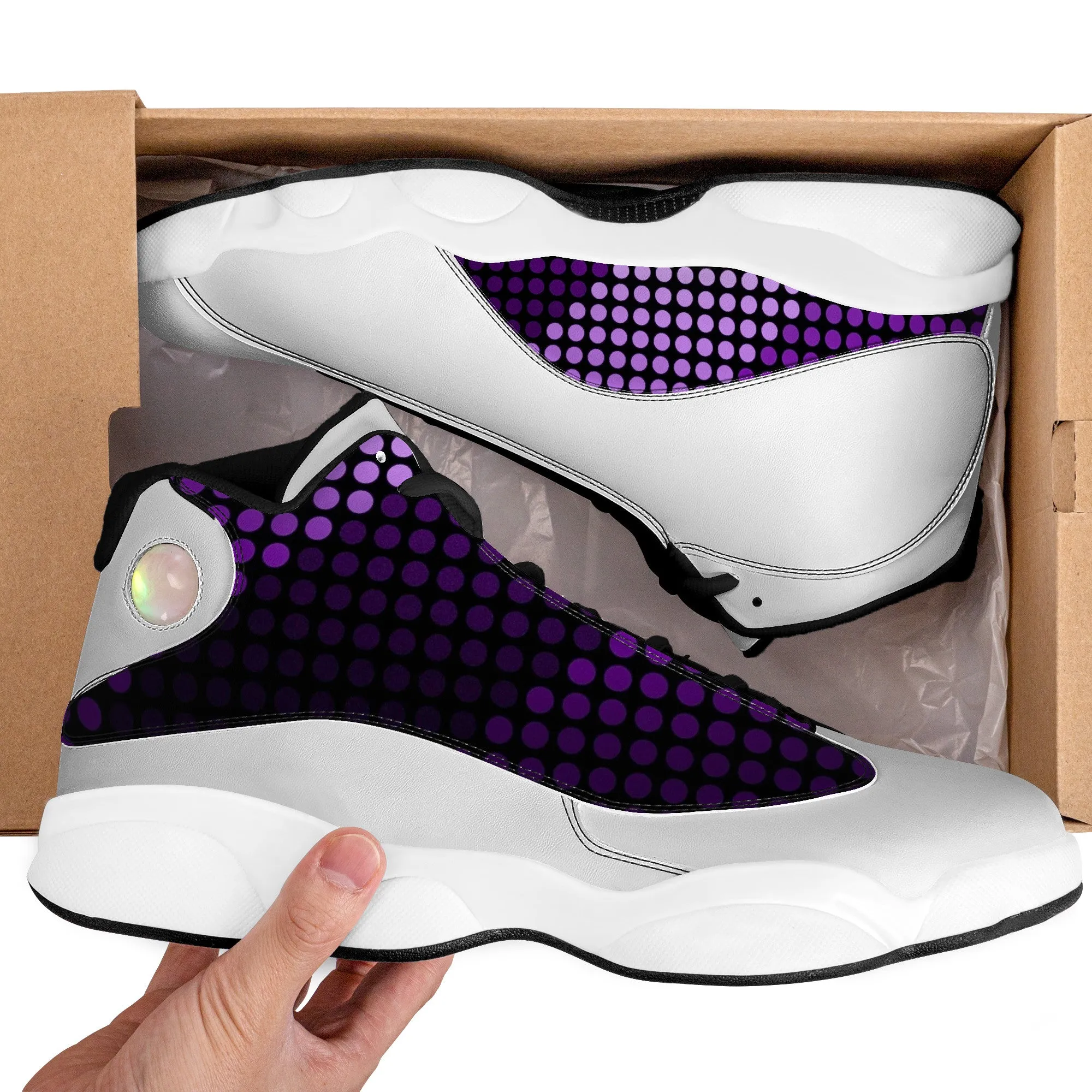 Basketball Shoes - Purple