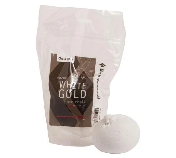 Black Diamond 50g White Gold Refillable Chalk Shot