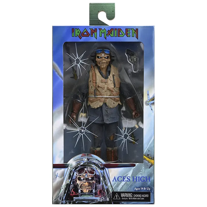 IRON MAIDEN: ACES HIGH Eddie 8-Inch Clothed Action Figure [Pre-Owned]