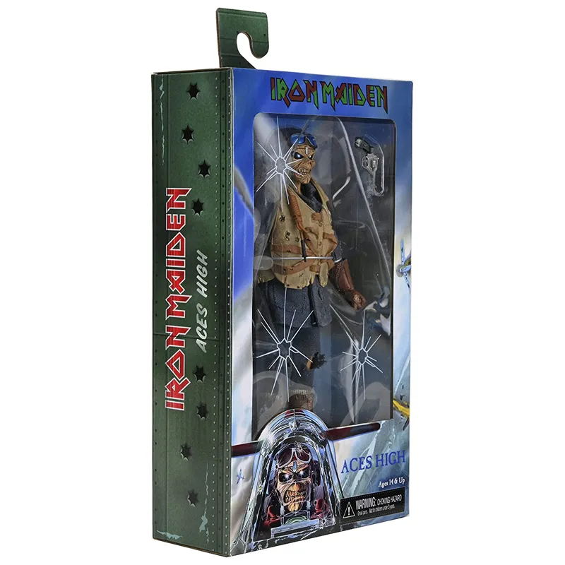 IRON MAIDEN: ACES HIGH Eddie 8-Inch Clothed Action Figure [Pre-Owned]