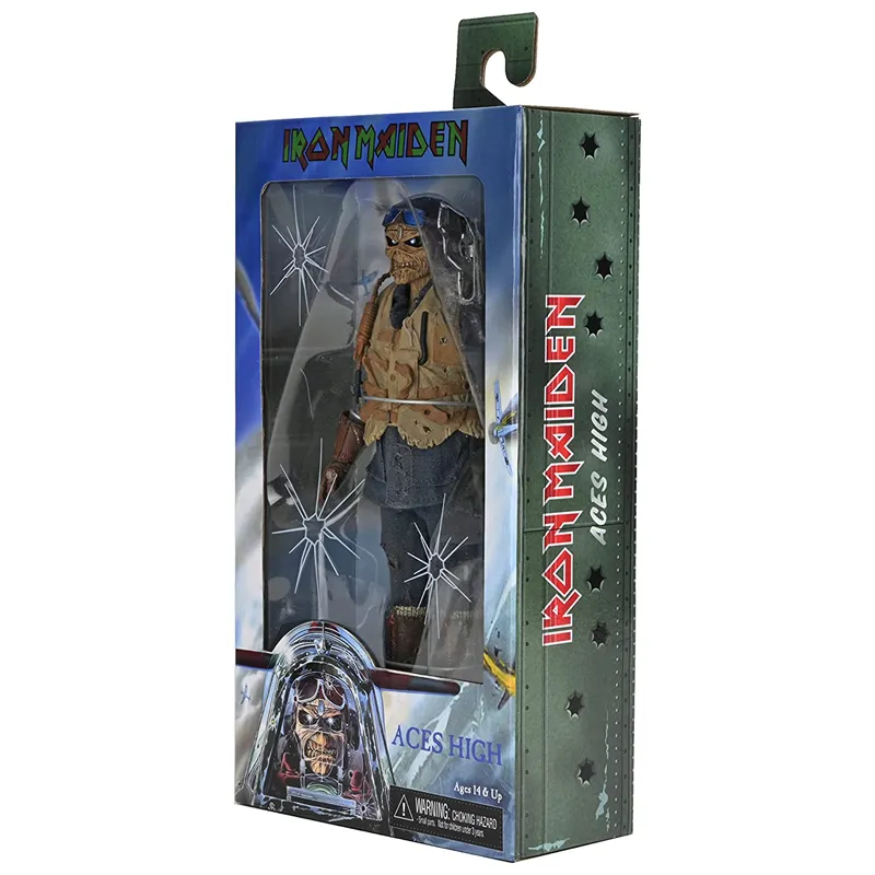 IRON MAIDEN: ACES HIGH Eddie 8-Inch Clothed Action Figure [Pre-Owned]