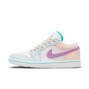 Jordan Air Jordan 1 Vintage Women's Basketball Shoes Beige Pink