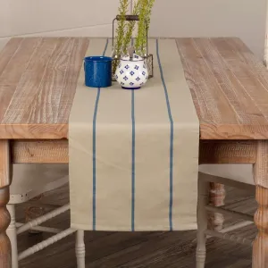 Lauren Steel Blue Runner 13x72 VHC Brands