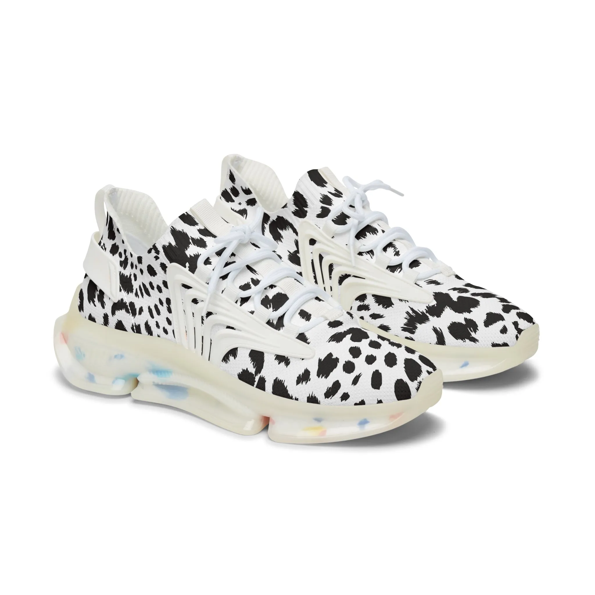Leopard Skin Women's Mesh Sneakers