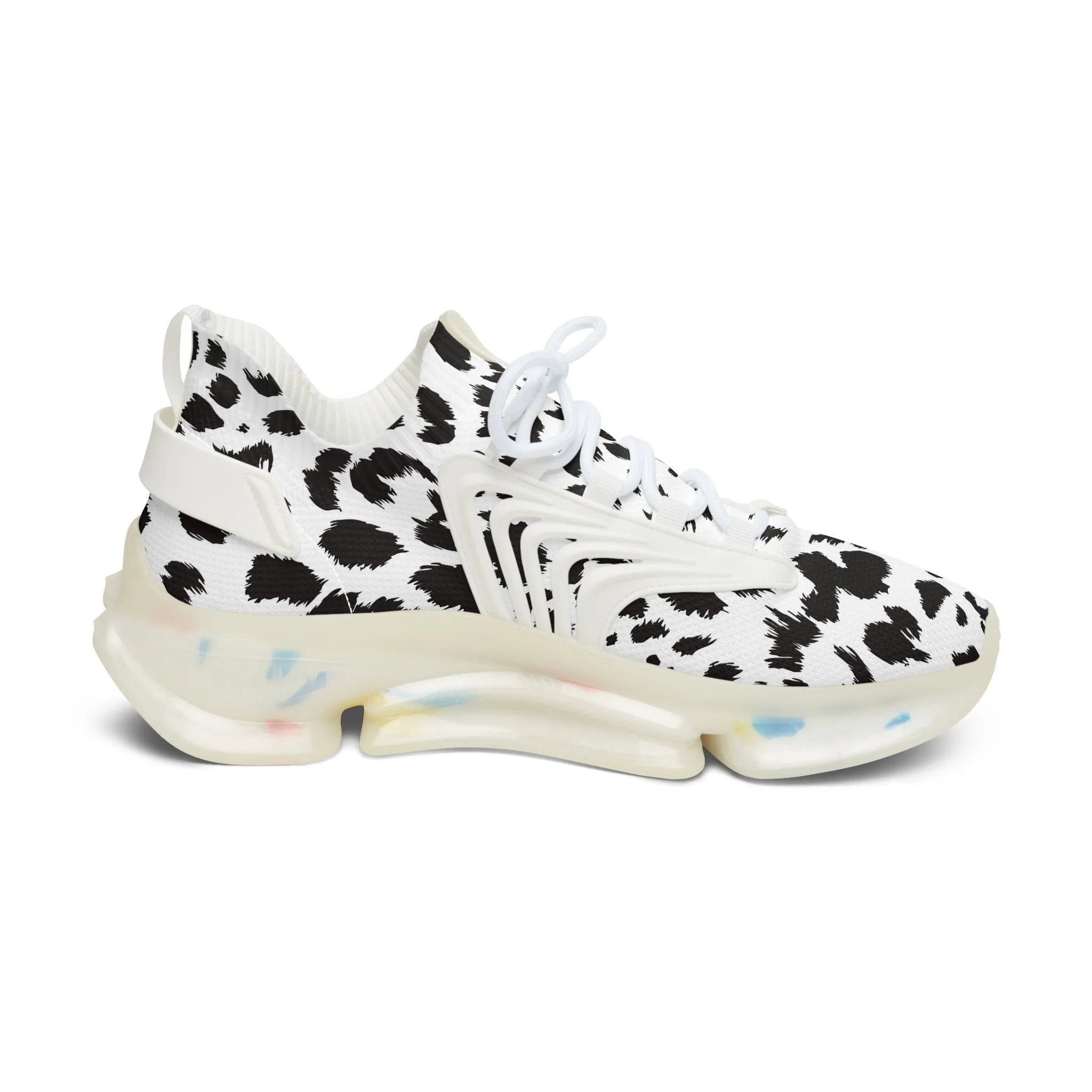 Leopard Skin Women's Mesh Sneakers