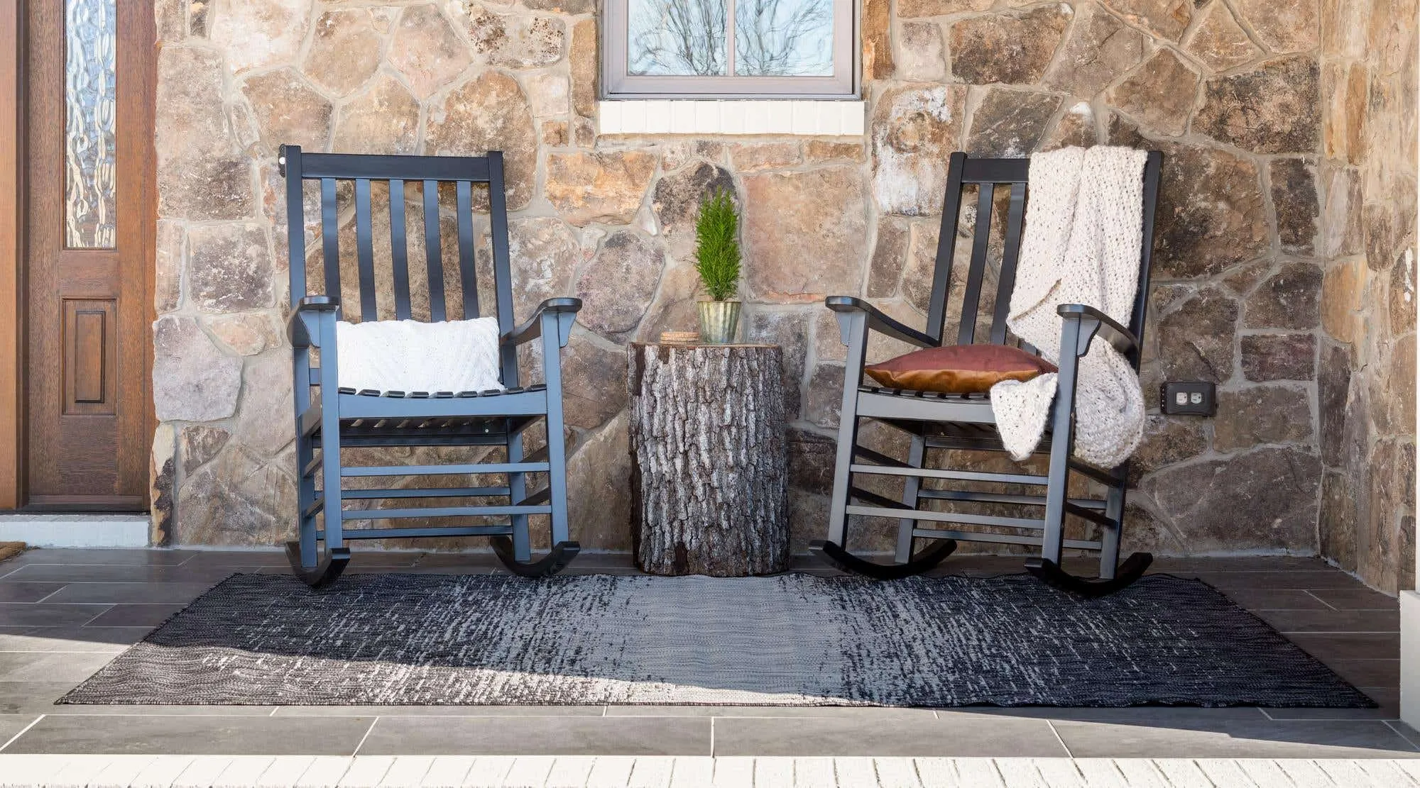 Outdoor Ombre Rug