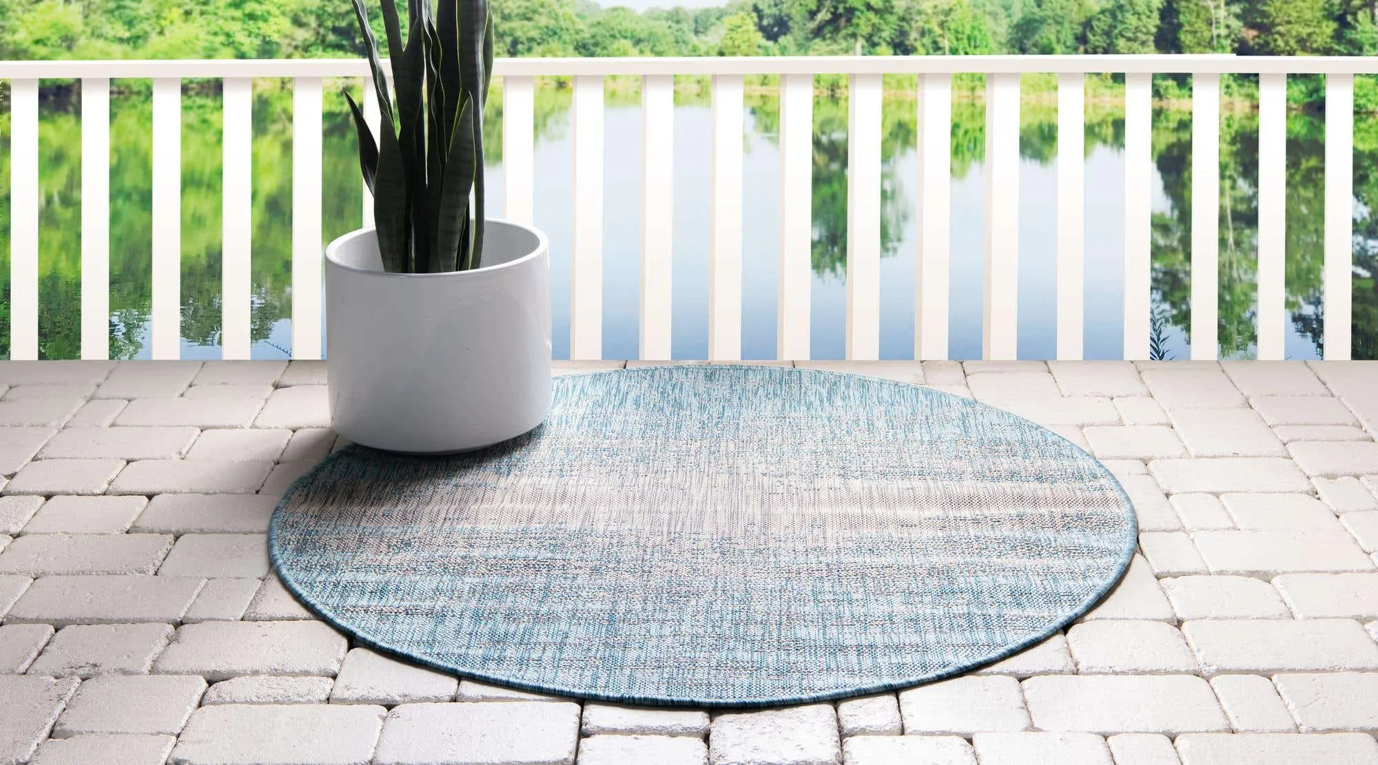 Outdoor Ombre Rug