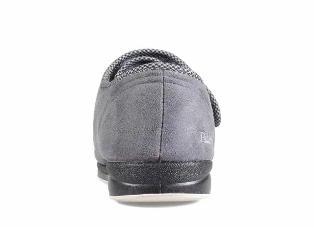 Padders Mens Slippers Harry Dark Grey