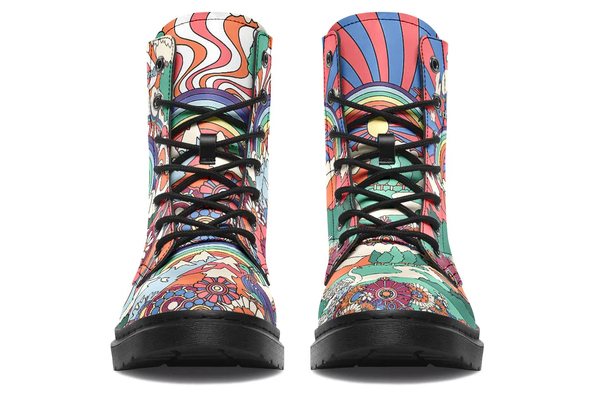Peace And Love Boots