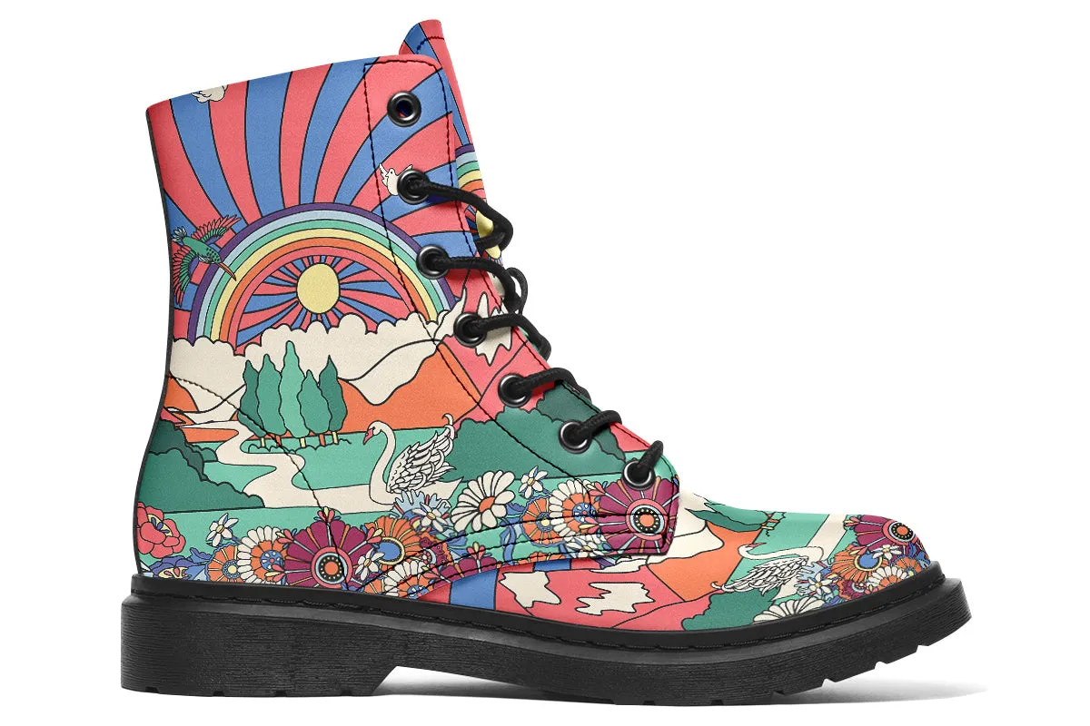 Peace And Love Boots