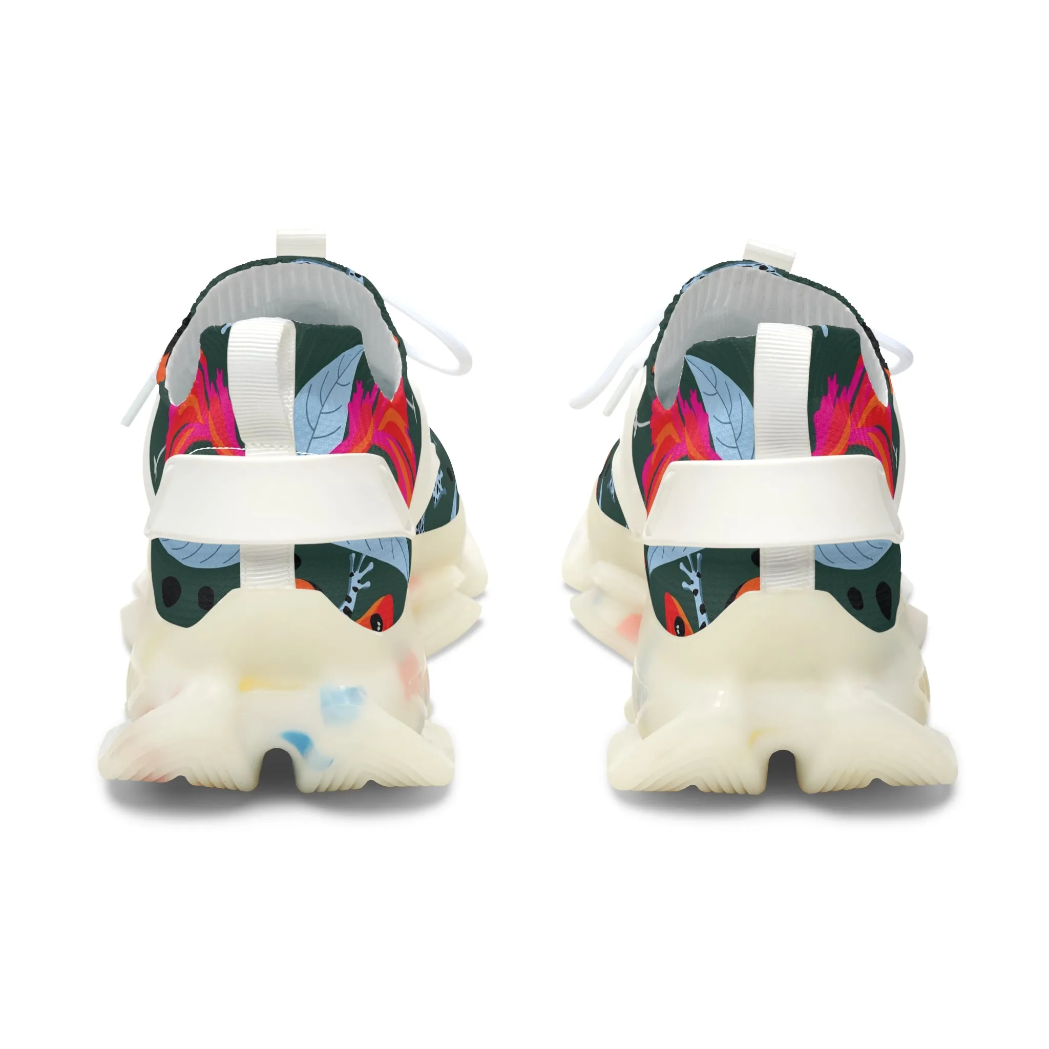 Poison Dart Frog Women's Mesh Sneakers