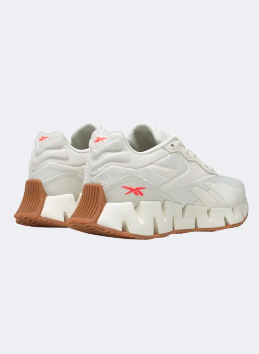 Reebok Zig Dynamica 4 Women Running Shoes Chalk/Cherry
