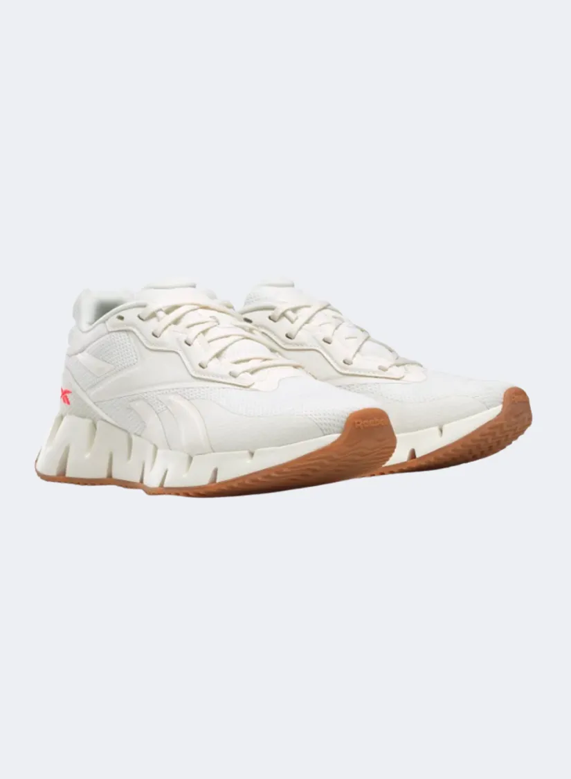 Reebok Zig Dynamica 4 Women Running Shoes Chalk/Cherry