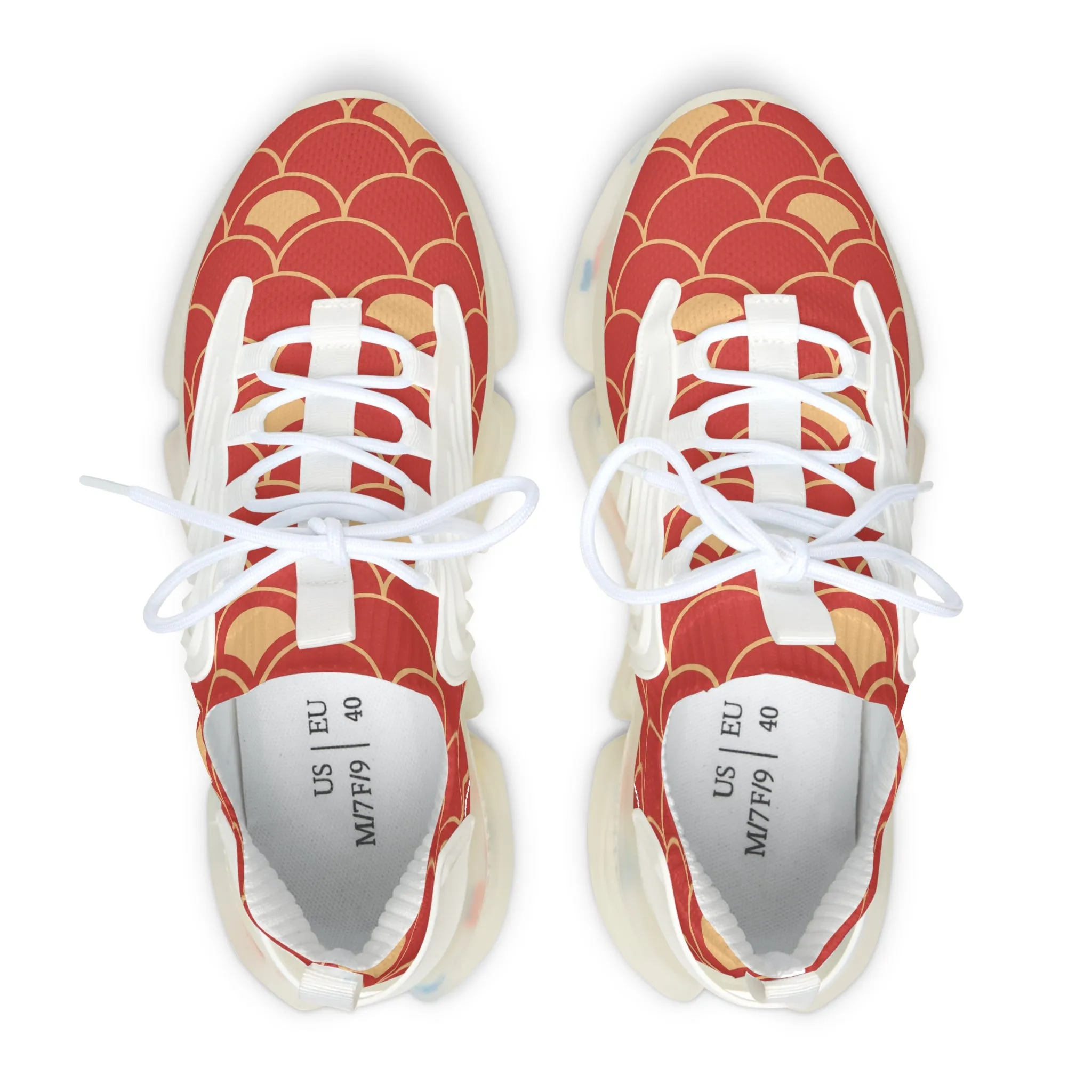 Reptile Skin Women's Mesh Sneakers
