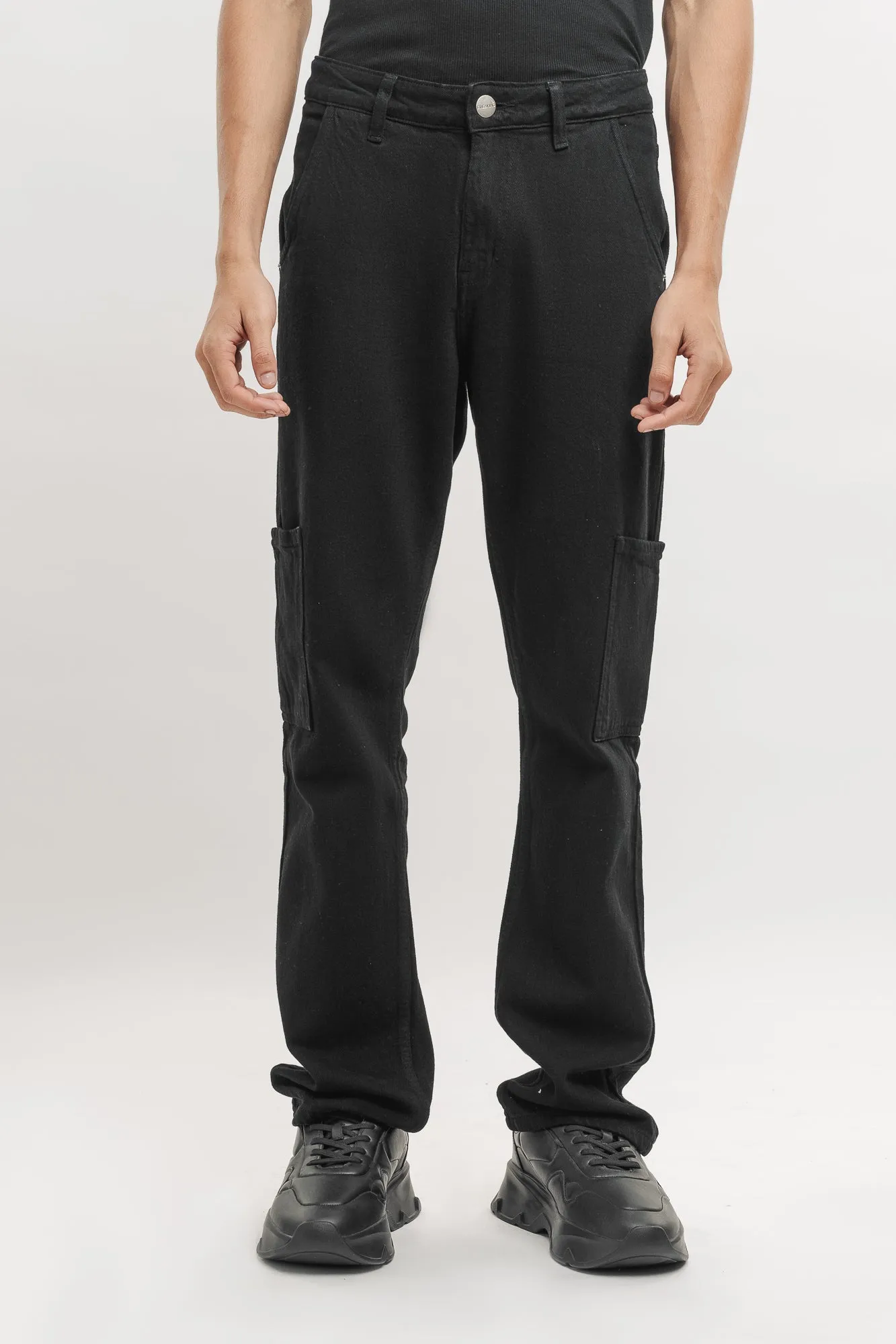 Slate Men's Slim Cargo Jeans