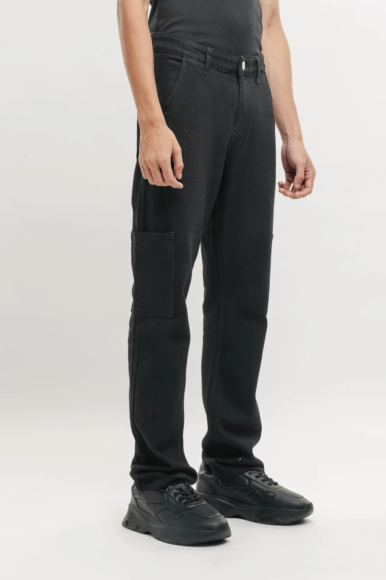 Slate Men's Slim Cargo Jeans