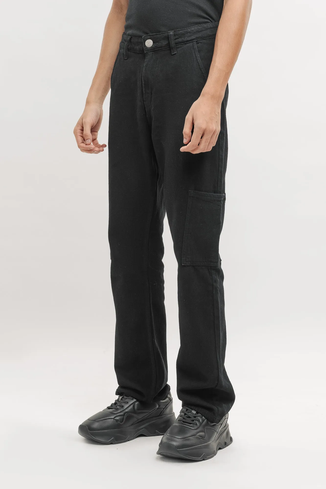 Slate Men's Slim Cargo Jeans