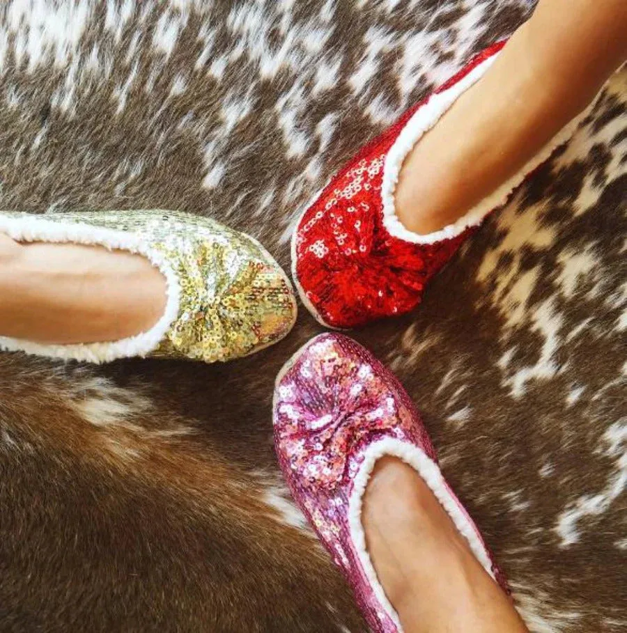 Snoozies Cozy Little Foot Coverings (Sequin Ballet)