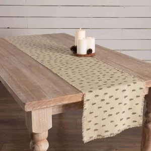Vintage Burlap Tree Runner 13x90 VHC Brands