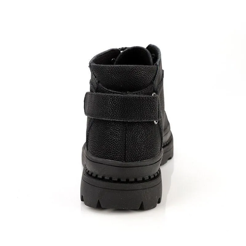 West Louis Solid Low Ankle Leather Boots