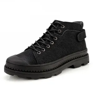 West Louis Solid Low Ankle Leather Boots